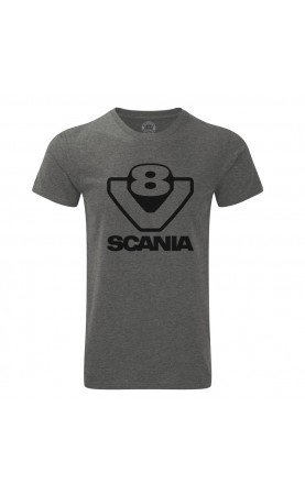 Scania V8 Gray T-shirt