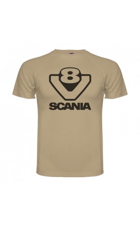 Scania V8 Khaki T-shirt