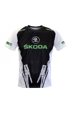 Skoda White/Black T-shirt