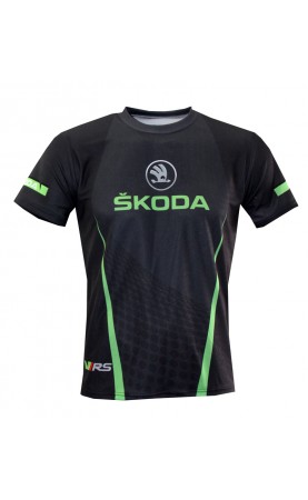 Skoda Black/Green T-shirt