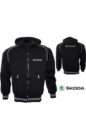 Skoda Fleece Jacket With Hood