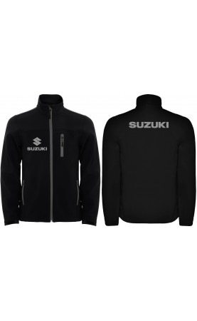 Suzuki Black Softshell Jacket