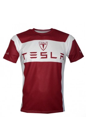 Tesla Red/White T-shirt