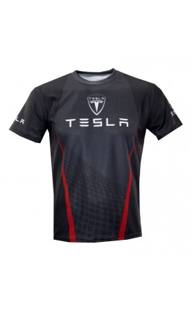Tesla Black/Red T-shirt