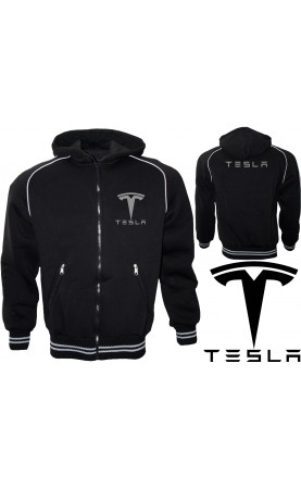 Tesla Fleece Jacket With Hood