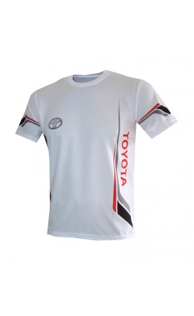Toyota White/Carbon T-shirt