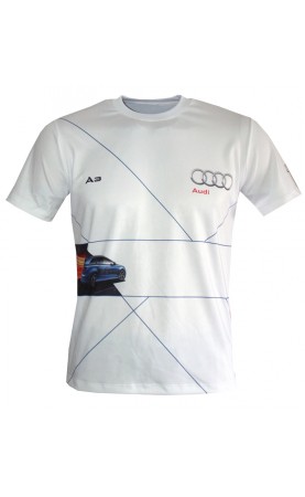 Audi A3 white T-shirt