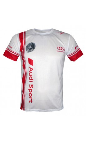 Audi Sport white/red T-shirt