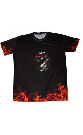 Skulls on Fire Cool T-shirt