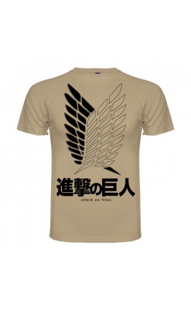 Attack On Titan Khaki T-shirt