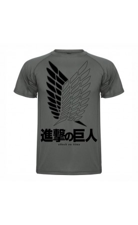 Attack On Titan Gray T-shirt