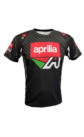 Aprilia Carbon/Black T-shirt