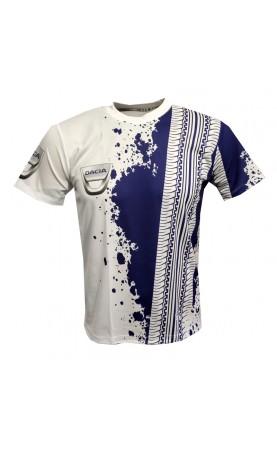 Dacia White/Blue T-shirt