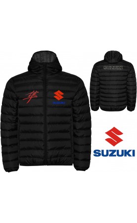Suzuki Quilted Black Jacket...