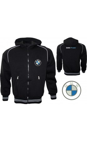 Bmw Logo Fleece Jacket With...