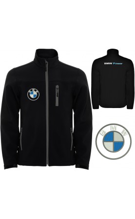 BMW Black Softshell Jacket...