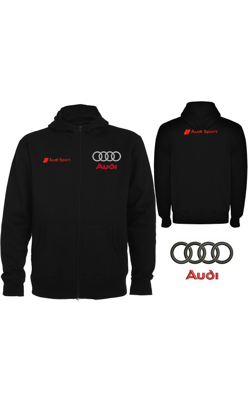 audi sport fleece jacket