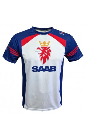 Saab White/Blue T-shirt