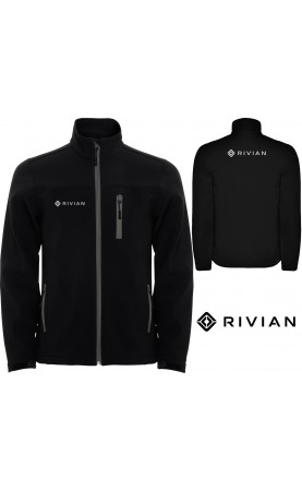 Rivian logo Black Softshell...