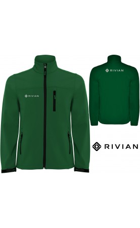 Rivian Logo Green Softshell...