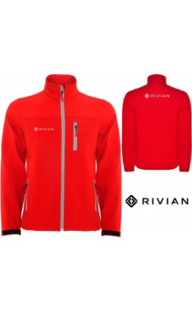 Rivian Logo Red Softshell...