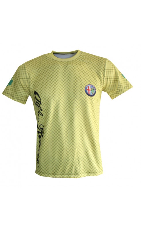 Alfa Romeo yellow t-shirt