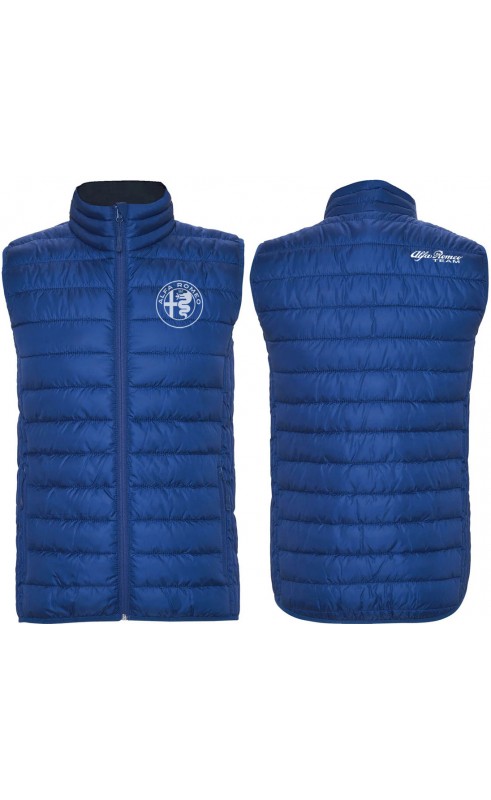 Alfa Romeo sleeveless quilted gilet / jacket / veste sans manches