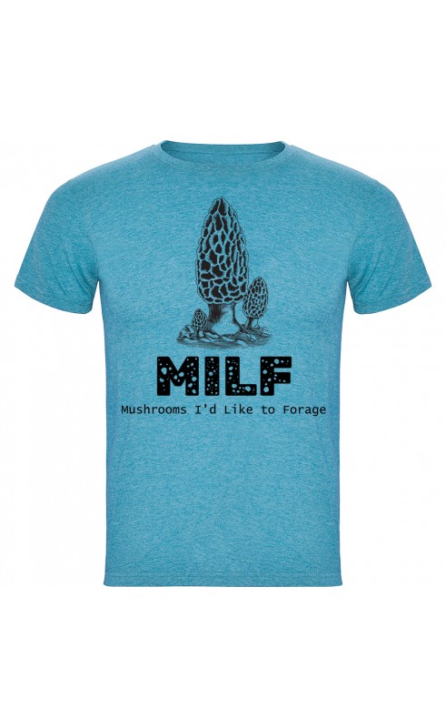 mushroom morchella morel tee