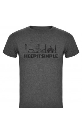 Keep It simple outdoor camper t-shirt