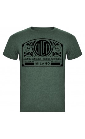 Alfa Romeo classic car logo tee