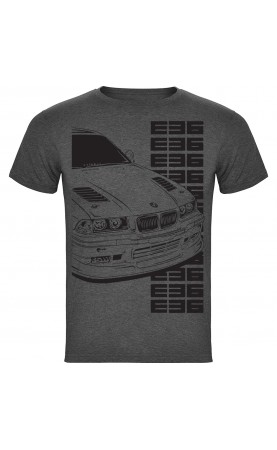 e 36 gray t shirt