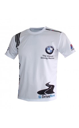 BMW Drive Now White T-shirt