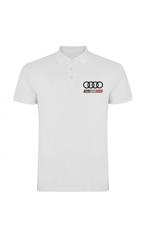 quattro audi sport sline polo tee