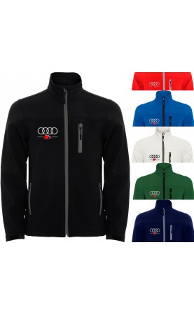 audi s-line sport softshell jacket