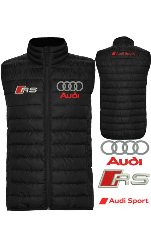 Audi RS sport sleeveless jacket, gilet