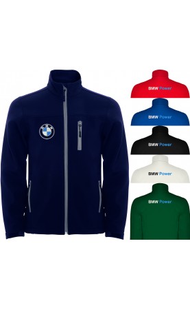bmw  logo driver auto fan wear apparel softshell drift