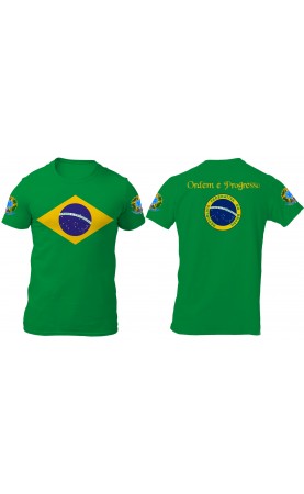 Brazil flag t-shirt for men. Ragular fit travel gift souvenir SS25 SS26 amfanwear