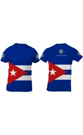 Cuba jersey men's t-shirt. Regular fit sizes form m to 3XL. Made in Eu, Amfanwear SS25 SS26 travel