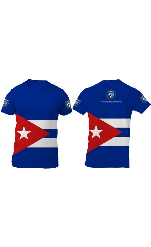 Cuba jersey men's t-shirt. Regular fit sizes form m to 3XL. Made in Eu, Amfanwear SS25 SS26 travel