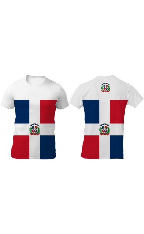 Dominican Republic t-shirt. Men's regular sizes M, L, XL, XXL, XXXL. Summer souvenir tourist SS26