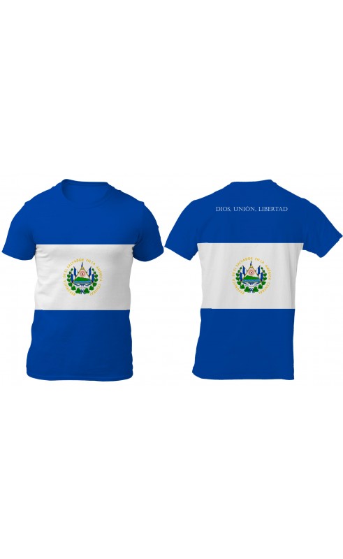 El Salvador t-shirt for men. Regular fit size. Travel gift souvenir. Amfanwear made in EU SS25 SS26 SS27