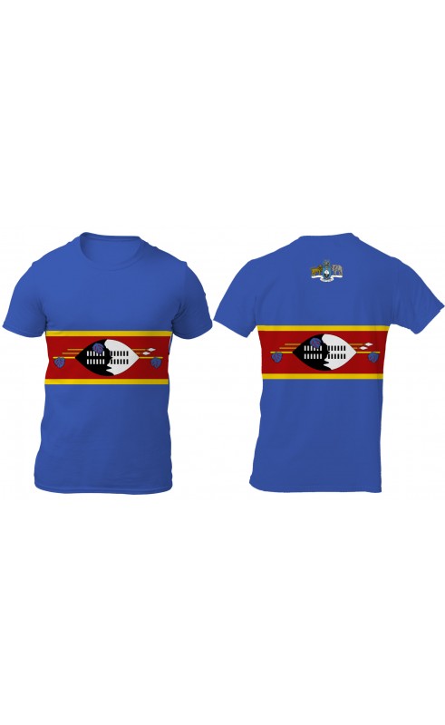 Eswatini Swaziland t-shirt for men. Regular fit Eu sizes.