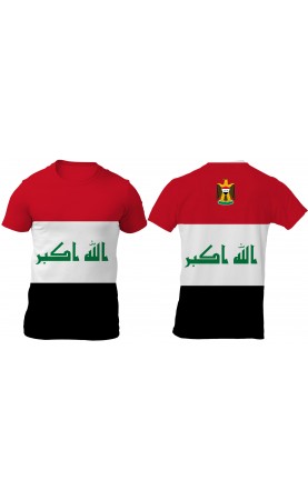 Iraq men's t-shirt. Regular fit sizes.