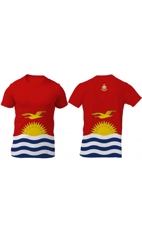 Kiribati men's t-shirt. Regular fit. Made in EU. SS25 SS26 season souvenir