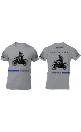 bmw r1300gs motorrad men's t-shirt. Regular fit Size M, L, XL, XXL, XXXL. Summer trend. Amfanwear. Motorcycle SS25 SS26 SS27