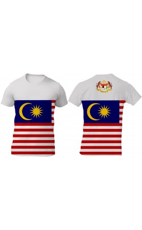 Malaysia men's regulart fit t-shirt jersey. Made in Eu, summer souvenir gift trend. Available sizes M, L, XL, XXl, XXXL.