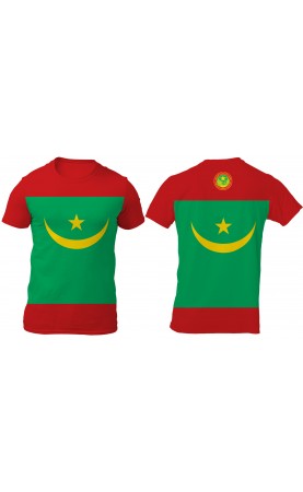 Mauritania t-shirt for men. Regular fit sizes.
