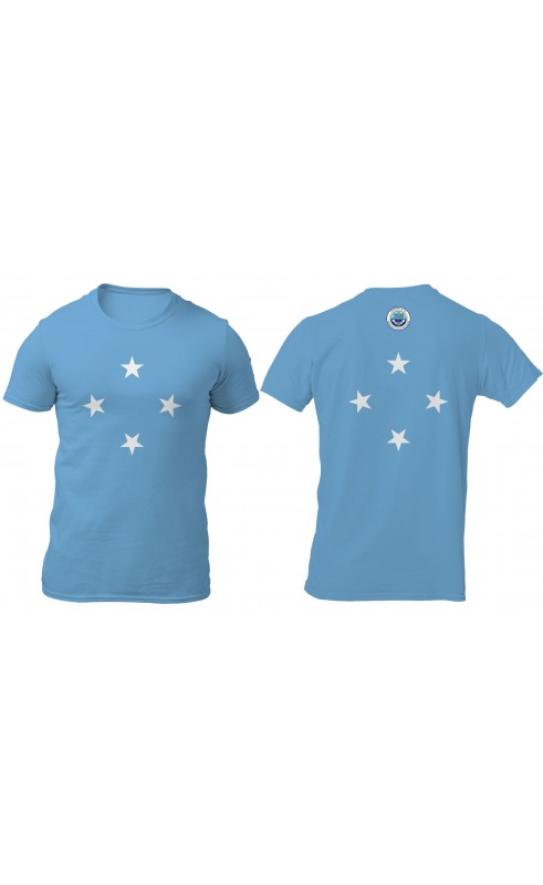 Micronesia FSm men's t-shirt. Regular fit. Souvenir summer gift for men. M, L, XL, XXL, XXXL