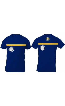 Nauru men's t-shirt. Regular fit. Made in EU, souvenir summer travel outdoor.
