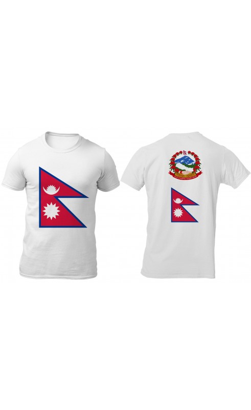 Nepal men's t-shirt. Regular fit sizes. Souvenir travel summer season SS25 SS26